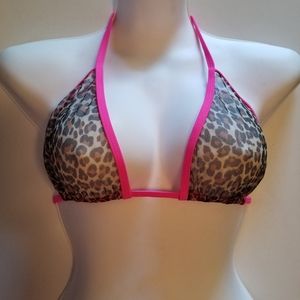 Semi sheer bathing suit top